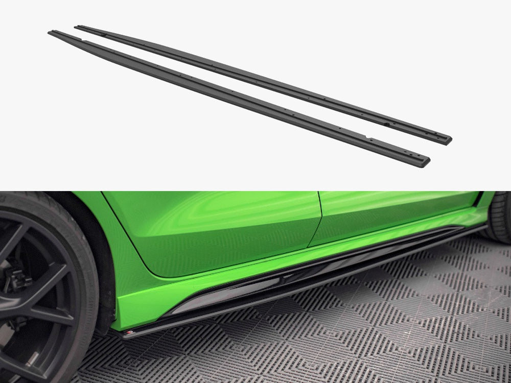 Maxton Design Street PRO Side Skirts Diffusers Audi RS3 Sedan 8Y - AURS38YSCNC-SD1B - Image 1