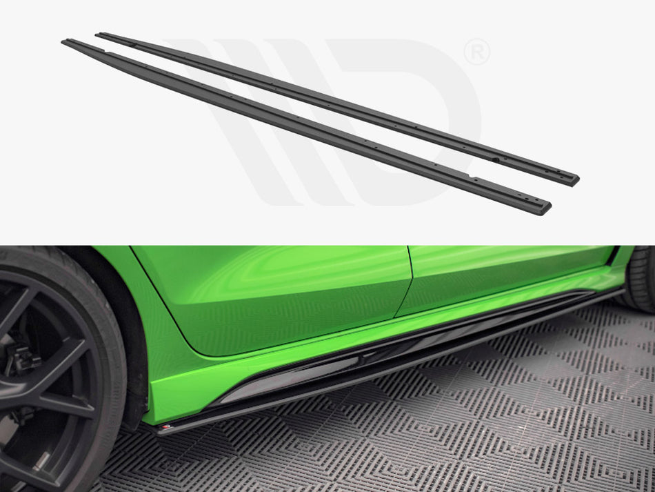 MAXTON DESIGN Street PRO Side Skirts Diffusers Audi RS3 Sedan 8Y
