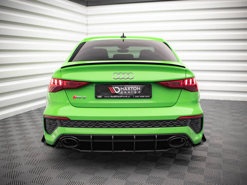 Maxton Design Street PRO Rear Diffuser Audi RS3 Sedan 8Y (2020-) - AURS38YSCNC-RS1B - Image 3