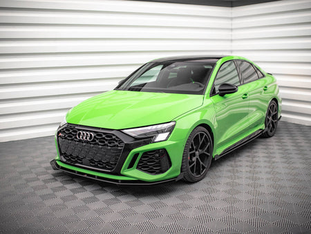 Maxton Design Front Flaps Audi RS3 8Y (2020-) - AURS38YCNC-FSF1G - Image 2