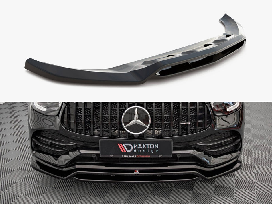 Maxton Design Front Splitter Mercedes-Benz GLC Coupe AMG-Line C253 - ME-GLC-C253F-AMGLINE-FD1G+FD1RG - Image 1