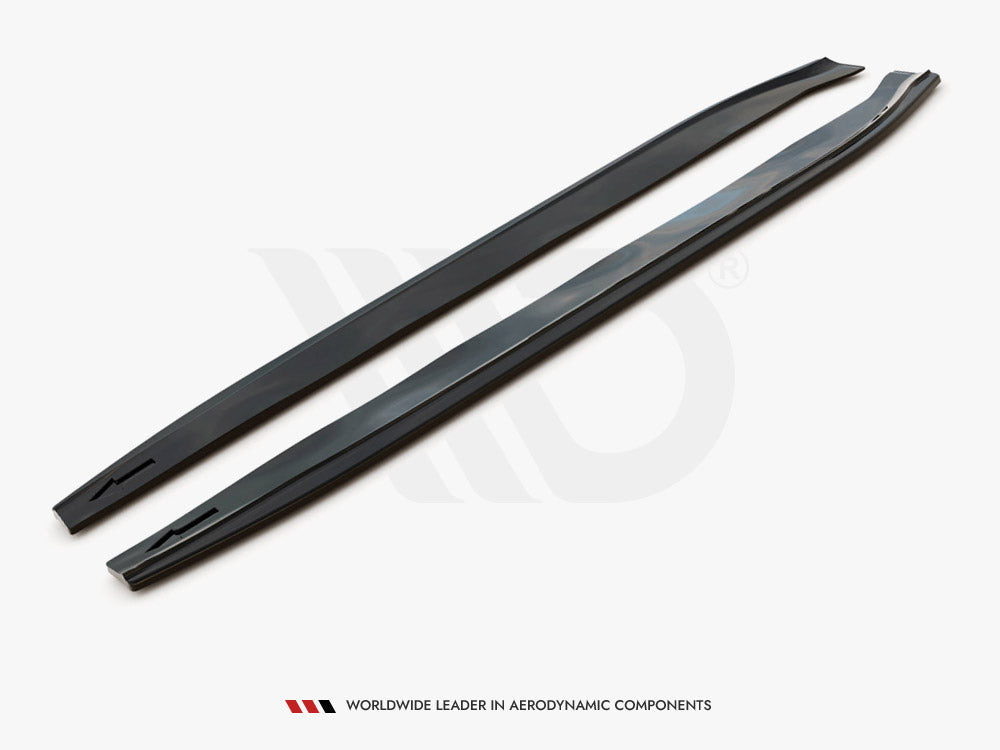 Maxton Design Side Skirts Diffusers V.1 Mercedes-Benz GLC Coupe AMG-Line C253 - ME-GLC-C253F-AMGLINE-SD1G - Image 4