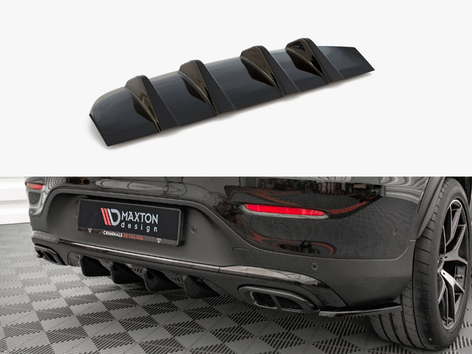Maxton Design Rear Valance Mercedes-Benz GLC Coupe AMG-Line C253 Facelift - ME-GLC-C253F-AMGLINE-RS1G - Image 1