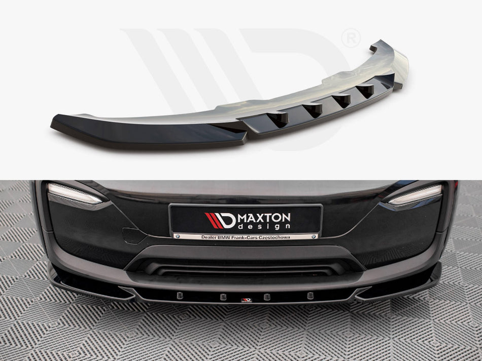 MAXTON DESIGN Front Splitter V.2 Bmw I3 MK1 Facelift (2017-2022)