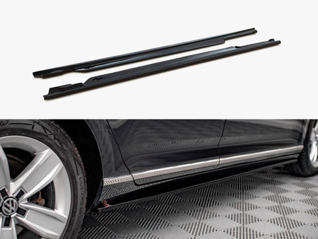 Maxton Design Side Skirts Diffusers VW Passat B8 Facelift - VW-PA-B8F-SD1G - Image 1