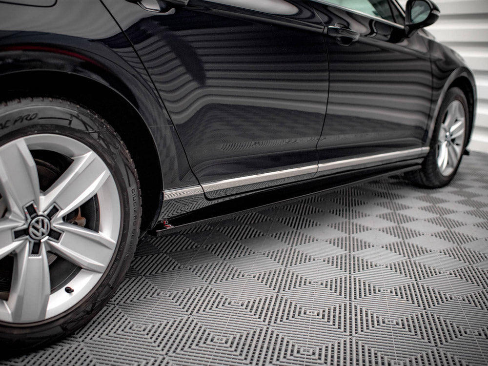 Maxton Design Side Skirts Diffusers VW Passat B8 Facelift - VW-PA-B8F-SD1G - Image 3