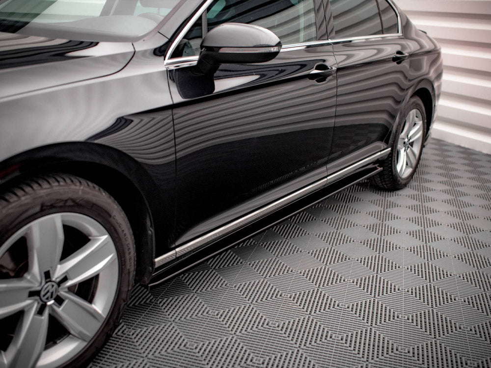 Maxton Design Side Skirts Diffusers VW Passat B8 Facelift - VW-PA-B8F-SD1G - Image 4