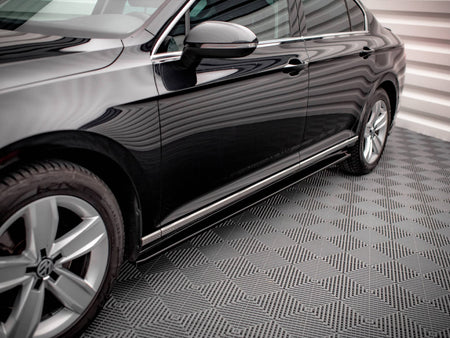 Maxton Design Side Skirts Diffusers VW Passat B8 Facelift - VW-PA-B8F-SD1G - Image 4