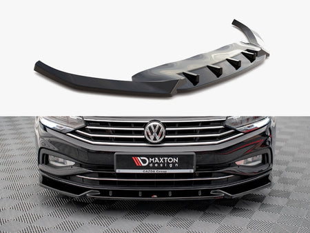 Maxton Design Front Splitter V.2 VW Passat B8 Facelift - VW-PA-B8F-FD2G - Image 1