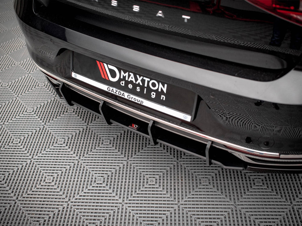 Maxton Design Street PRO Rear Diffuser VW Passat B8 Facelift (2019-) - VWPAB8FCNC-RS1B - Image 4