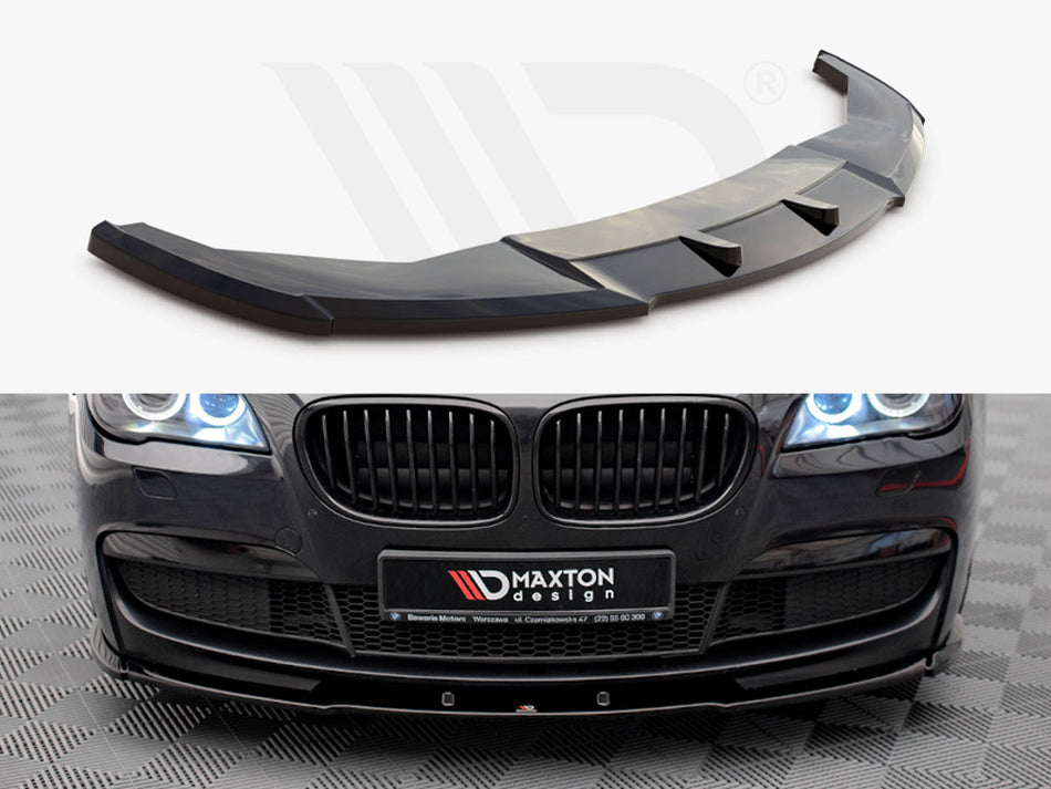 MAXTON DESIGN Front Splitter V.1 Bmw 7 M-pack F01 (2008-2013)