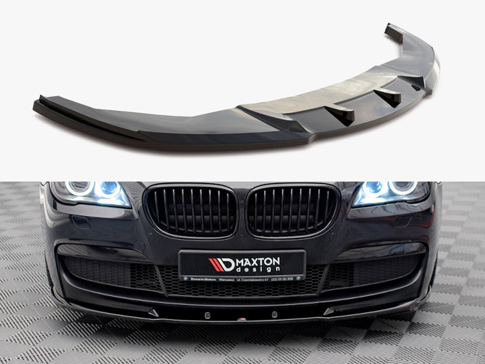 Maxton Design Front Splitter V.2 Bmw 7 M-pack F01 (2008-2013) - BM-7-01-MPACK-FD2G - Image 1