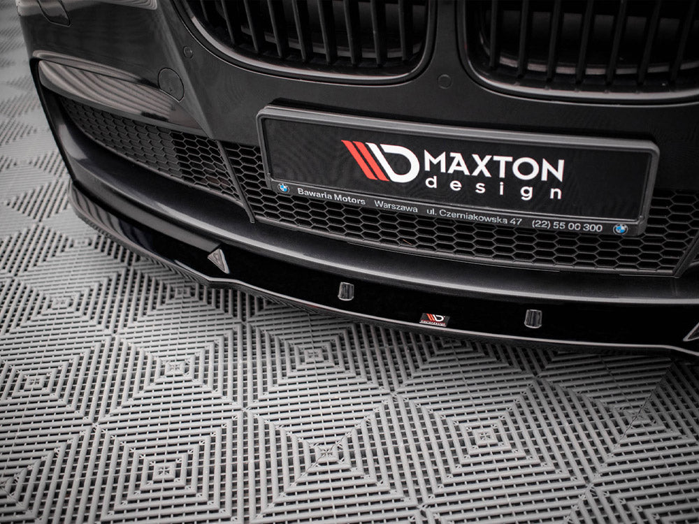 Maxton Design Front Splitter V.2 Bmw 7 M-pack F01 (2008-2013) - BM-7-01-MPACK-FD2G - Image 4