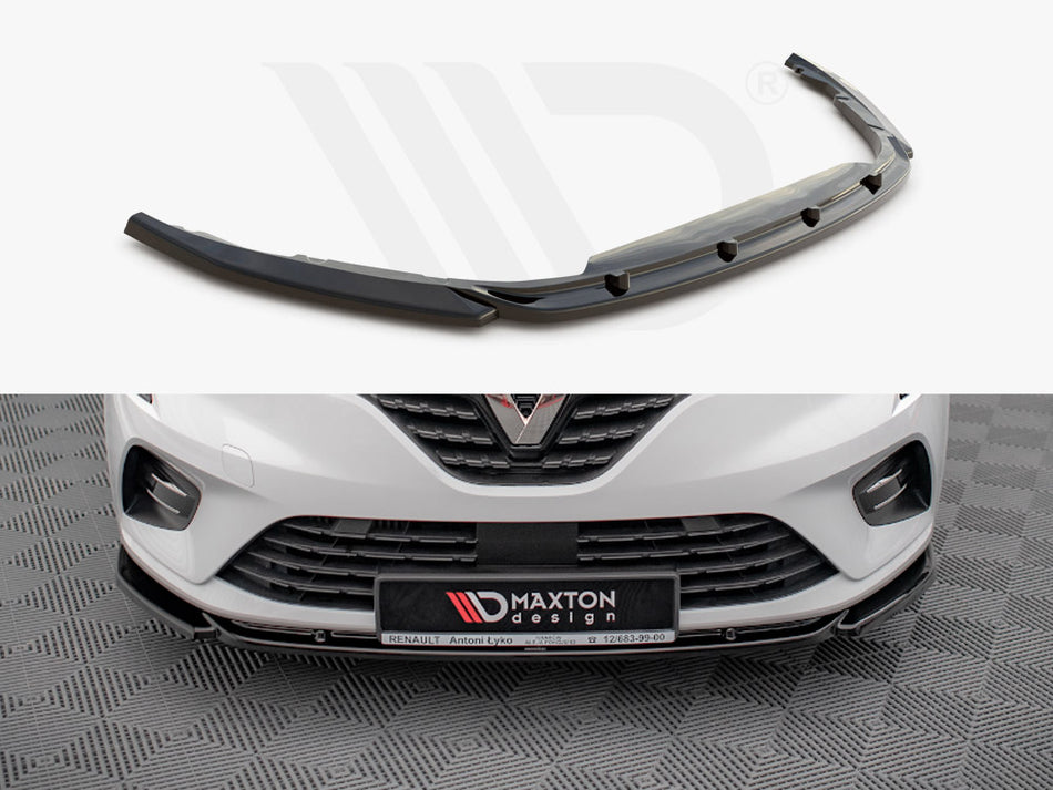 MAXTON DESIGN Front Splitter V.1 Renault Clio Mk5