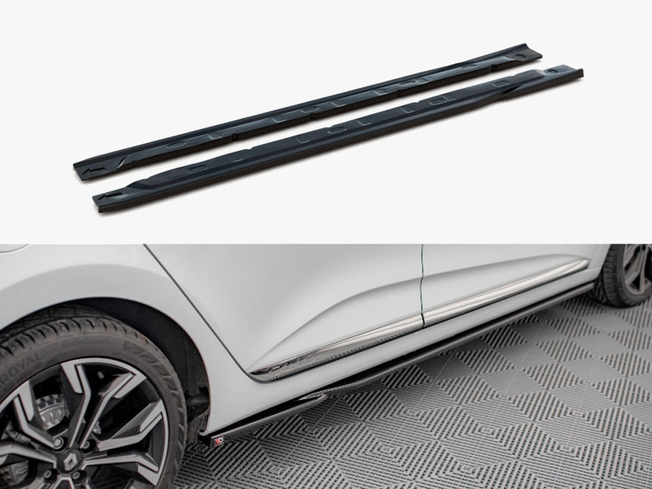 Maxton Design Side Skirts Diffusers Renault Clio Mk5 - RE-CL-5-SD1G - Image 1
