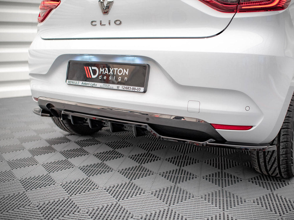 Maxton Design Rear Splitter (Vertical Bars) Renault Clio Mk5 - RE-CL-5-RSD1G+RD1G - Image 3