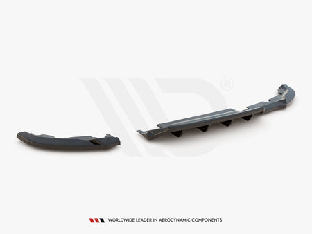 Maxton Design Rear Splitter (Vertical Bars) Renault Clio Mk5 - RE-CL-5-RSD1G+RD1G - Image 5