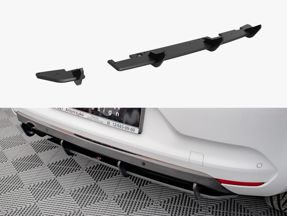 Maxton Design Street PRO Rear Diffuser Renault Clio Mk5 - RECL5CNC-RS1B - Image 1