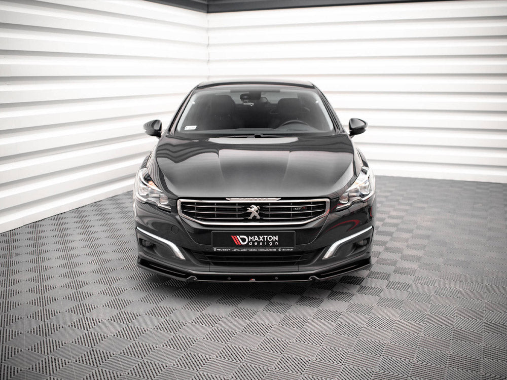 Maxton Design Front Splitter V.1 Peugeot 508 GT MK1 Facelift (2014-2018) - PE-508-1F-GT-FD1G - Image 3