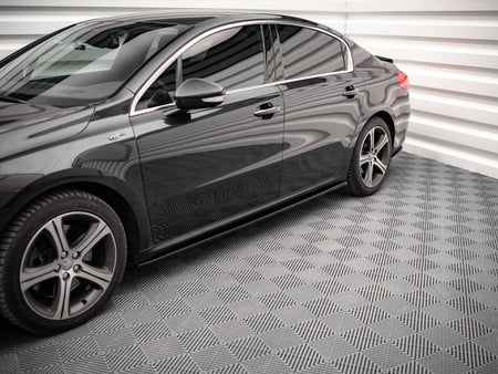 Maxton Design Side Skirts Diffusers Peugeot 508 GT MK1 Facelift (2014-2018) - PE-508-1F-GT-SD1G - Image 3