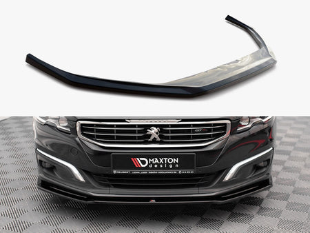 Maxton Design Front Splitter V.2 Peugeot 508 GT MK1 Facelift (2014-2018) - PE-508-1F-GT-FD2G - Image 1