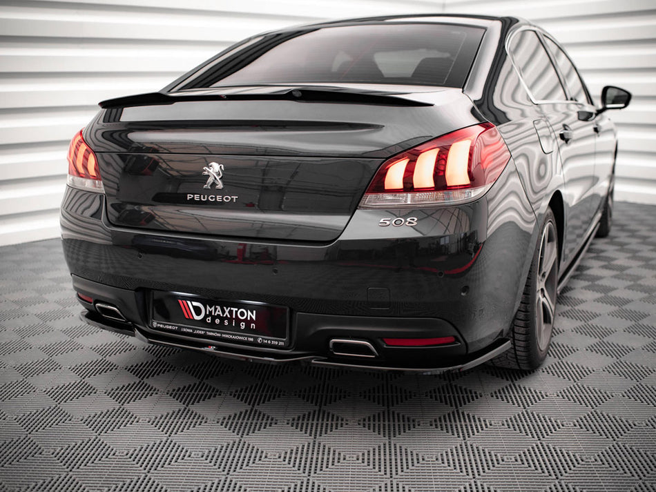 Maxton Design Central Rear Splitter Peugeot 508 GT Mk1 Facelift - PE-508-1F-GT-RD1G - Image 2