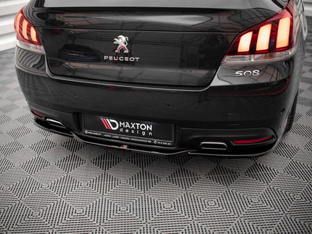 Maxton Design Central Rear Splitter Peugeot 508 GT Mk1 Facelift - PE-508-1F-GT-RD1G - Image 3