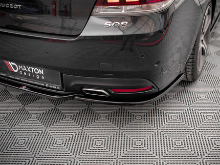 Maxton Design Central Rear Splitter Peugeot 508 GT Mk1 Facelift - PE-508-1F-GT-RD1G - Image 4