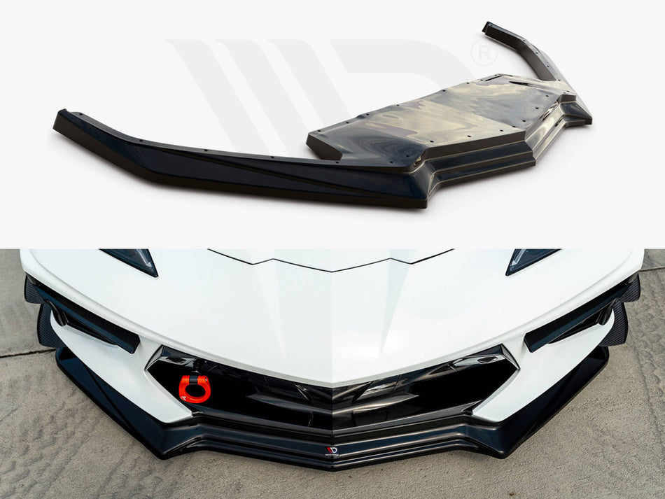 MAXTON DESIGN Front Splitter Chevrolet Corvette C8 (2020-)