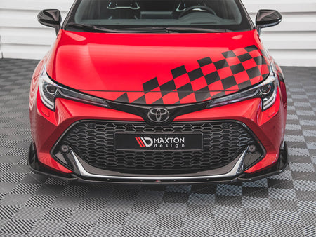Maxton Design Front Splitter V.1 + Flaps Toyota Corolla GR Sport XII - TO-CO-12-HB-GR-FD1G+FSF - Image 3