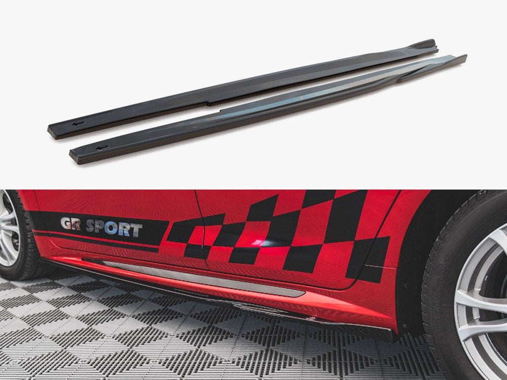 Maxton Design Side Skirts Diffusers Toyota Corolla GR Sport Hatchback XII - TO-CO-12-HB-GR-SD1G - Image 1