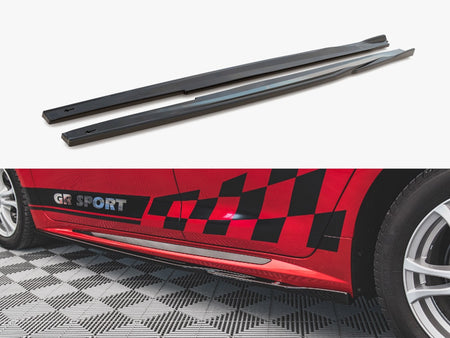 Maxton Design Side Skirts Diffusers Toyota Corolla GR Sport Hatchback XII - TO-CO-12-HB-GR-SD1G - Image 1