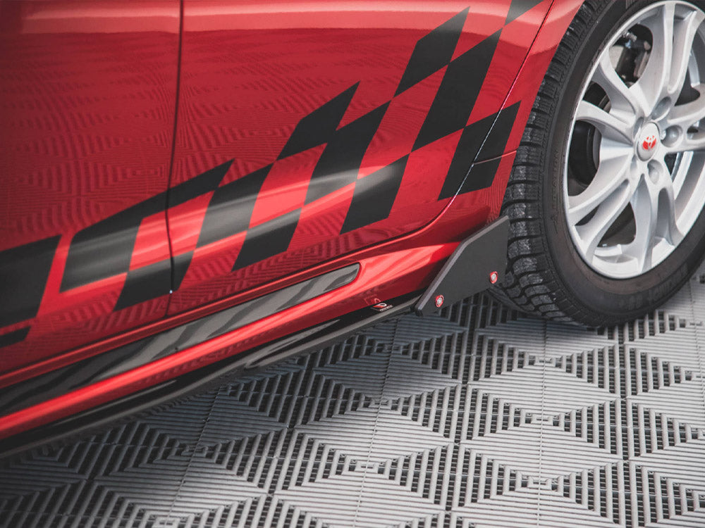 Maxton Design Side Skirts Diffusers V.1 + Flaps Toyota Corolla GR Sport Hatchback XII - TO-CO-12-HB-GR-SD1G+SF - Image 3