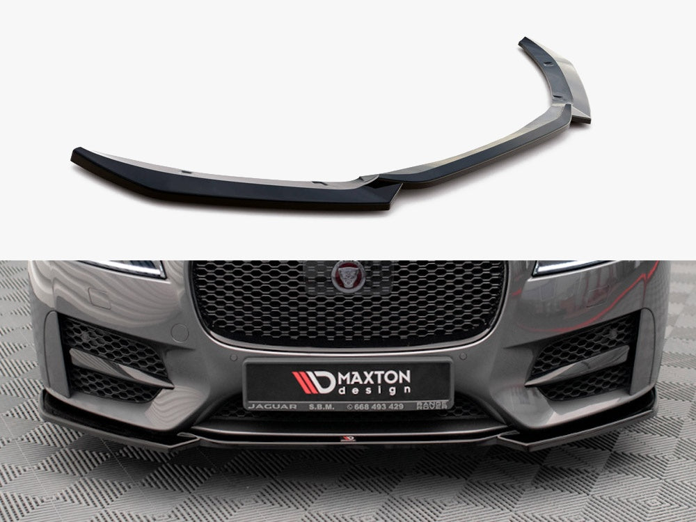 Maxton Design Front Splitter V.1 Jaguar XF R-sport MK2 (2015-2020) - JA-XF-2-RSPORT-FD1G - Image 1