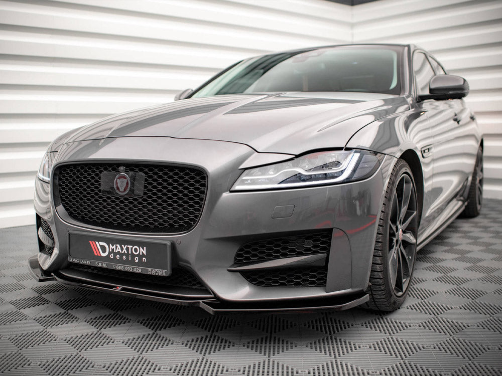 Maxton Design Front Splitter V.1 Jaguar XF R-sport MK2 (2015-2020) - JA-XF-2-RSPORT-FD1G - Image 2