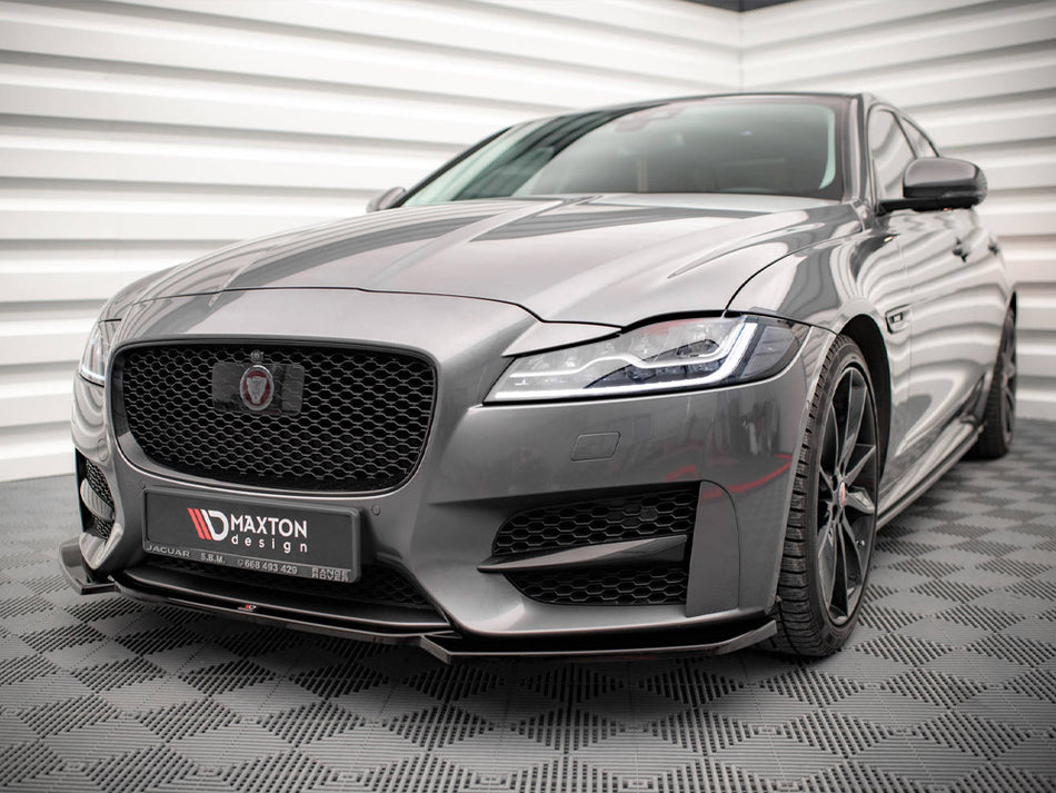 Maxton Design Front Splitter V.1 Jaguar XF R-sport MK2 (2015-2020) - JA-XF-2-RSPORT-FD1G - Image 2
