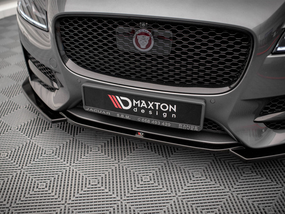 Maxton Design Front Splitter V.1 Jaguar XF R-sport MK2 (2015-2020) - JA-XF-2-RSPORT-FD1G - Image 4