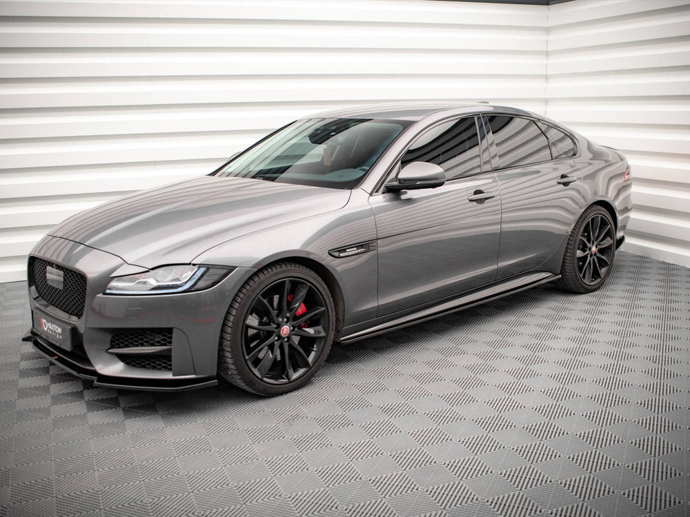 Maxton Design Side Skirts Diffusers Jaguar XF R-sport MK2 (2015-2020) - JA-XF-2-RSPORT-SD1G - Image 2