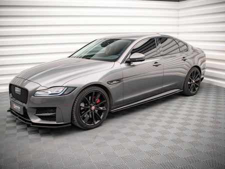 Maxton Design Side Skirts Diffusers Jaguar XF R-sport MK2 (2015-2020) - JA-XF-2-RSPORT-SD1G - Image 2