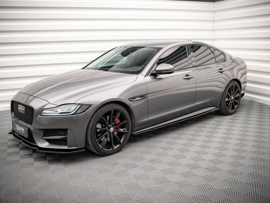 Maxton Design Side Skirts Diffusers Jaguar XF R-sport MK2 (2015-2020) - JA-XF-2-RSPORT-SD1G - Image 2