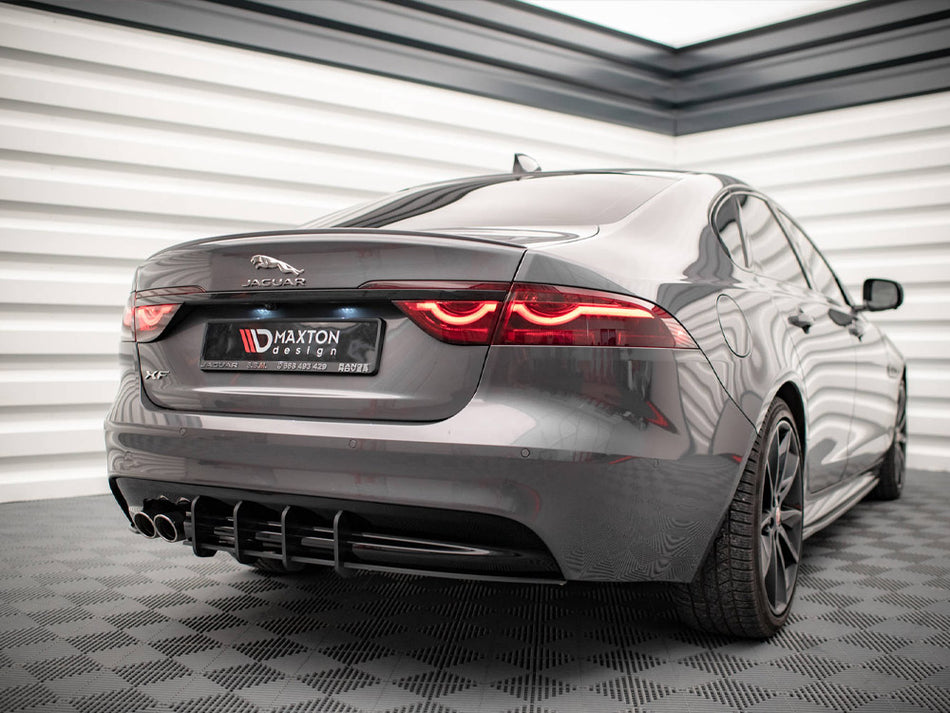 Maxton Design Street PRO Rear Diffuser Jaguar XF R-sport MK2 (2015-2020) - JAXF2RSPORTCNC-RS1B - Image 2