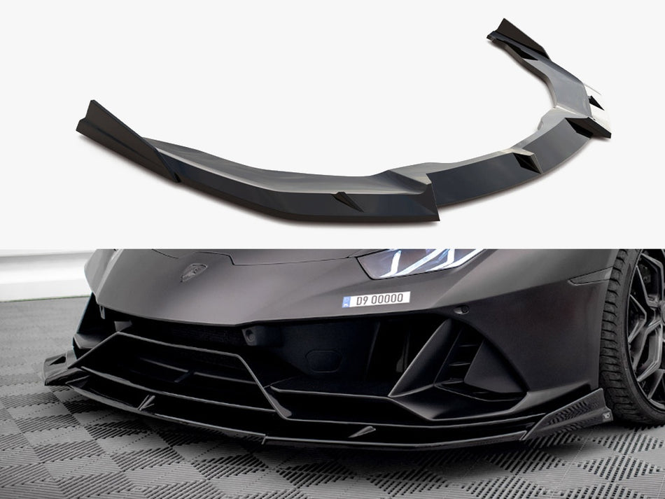 Maxton Design Front Splitter Lamborghini Huracan EVO - LA-HU-EVO-1-FD1G+FD1RG - Image 1