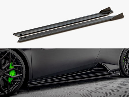 Maxton Design Side Skirts Diffusers Lamborghini Huracan EVO - LA-HU-EVO-1-SD1G - Image 1