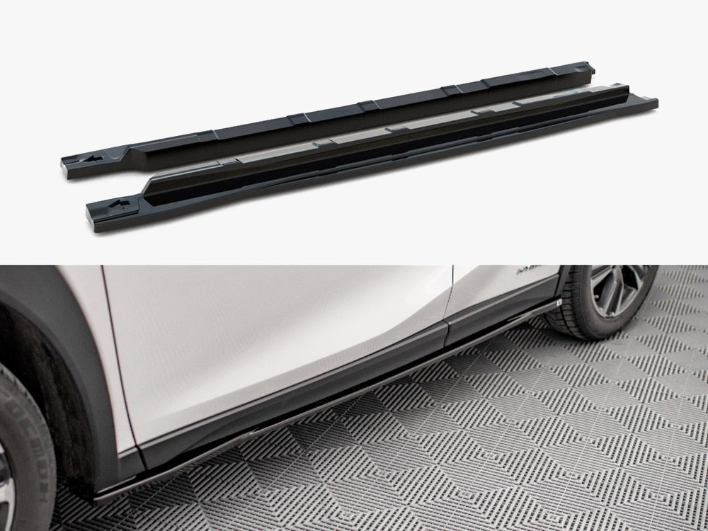 Maxton Design Side Skirts Diffusers Lexus UX MK1 (2018-) - LE-UX-1-SD1G - Image 1