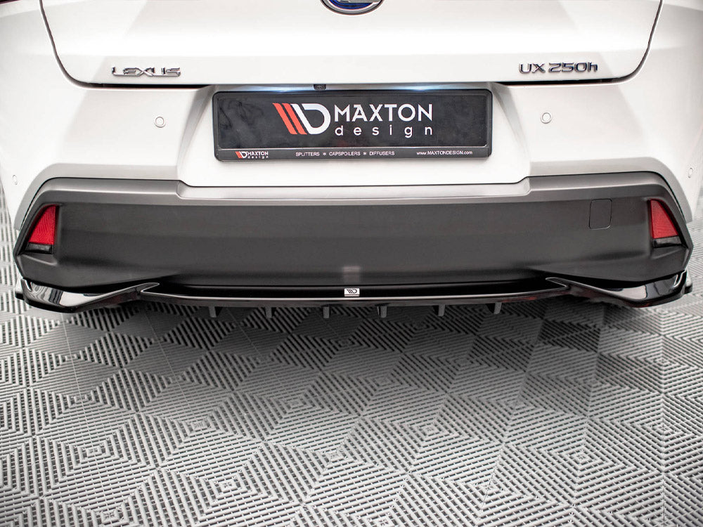 Maxton Design Rear Splitter (Vertical Bars) Lexus UX Mk1 - LE-UX-1-RD1G+RD2G - Image 3
