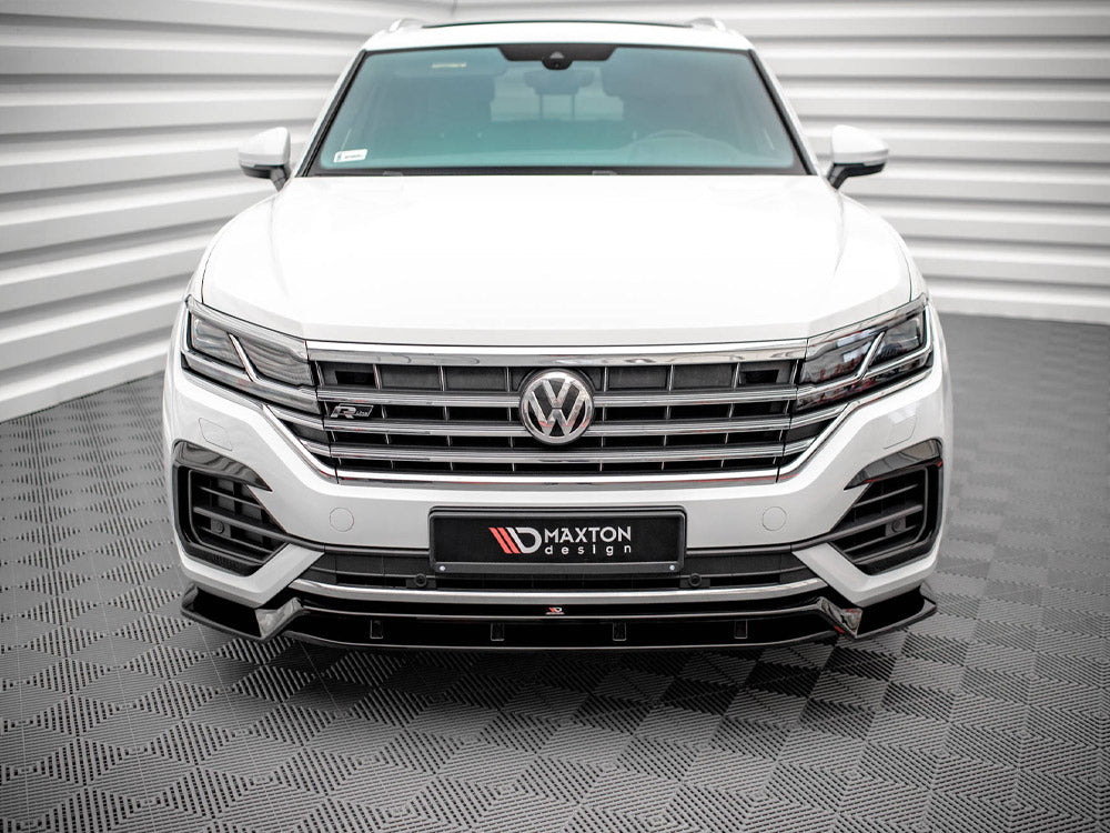 Maxton Design Front Splitter Volkswagen Touareg R-Line Mk3 - VW-TO-3-RLINE-FD1G+FD1RG - Image 3