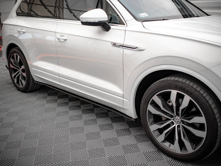 Maxton Design Side Skirts Diffusers Volkswagen Touareg R-Line Mk3 - VW-TO-3-RLINE-SD1G - Image 3