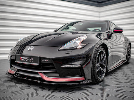 Maxton Design Front Splitter V.2 Nissan 370Z Nismo Facelift (2014-2020) - NI-370Z-NISMO-FD2G - Image 2