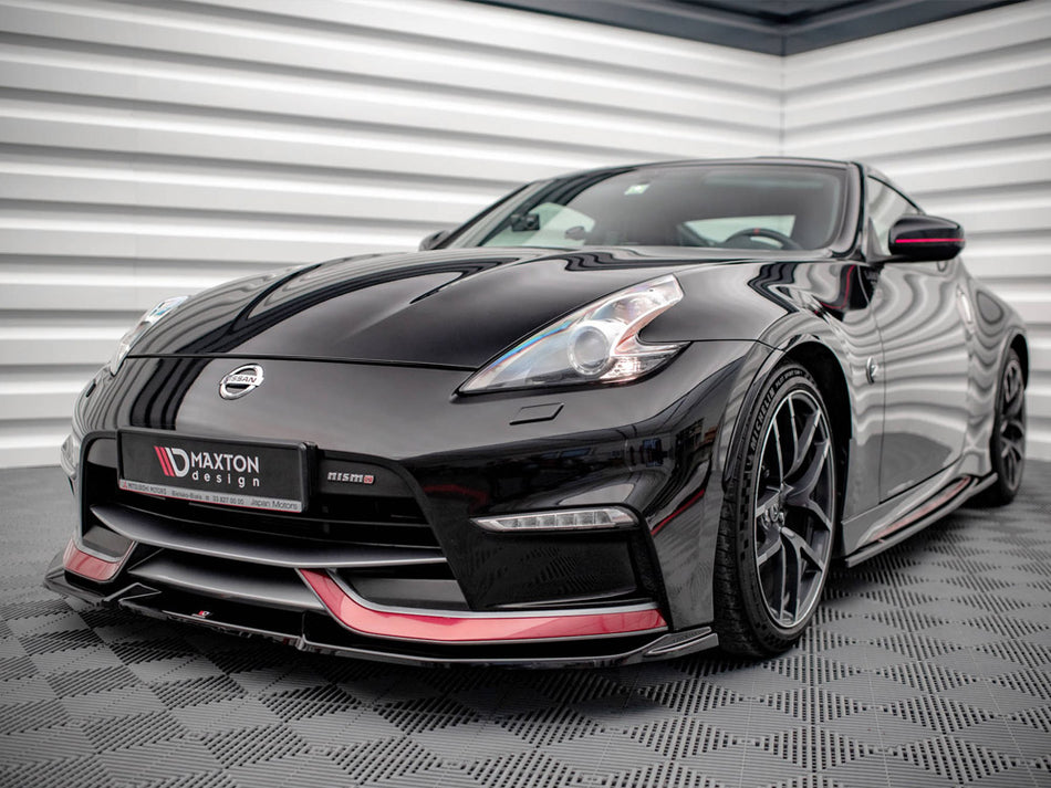 Maxton Design Front Splitter V.2 Nissan 370Z Nismo Facelift (2014-2020) - NI-370Z-NISMO-FD2G - Image 2