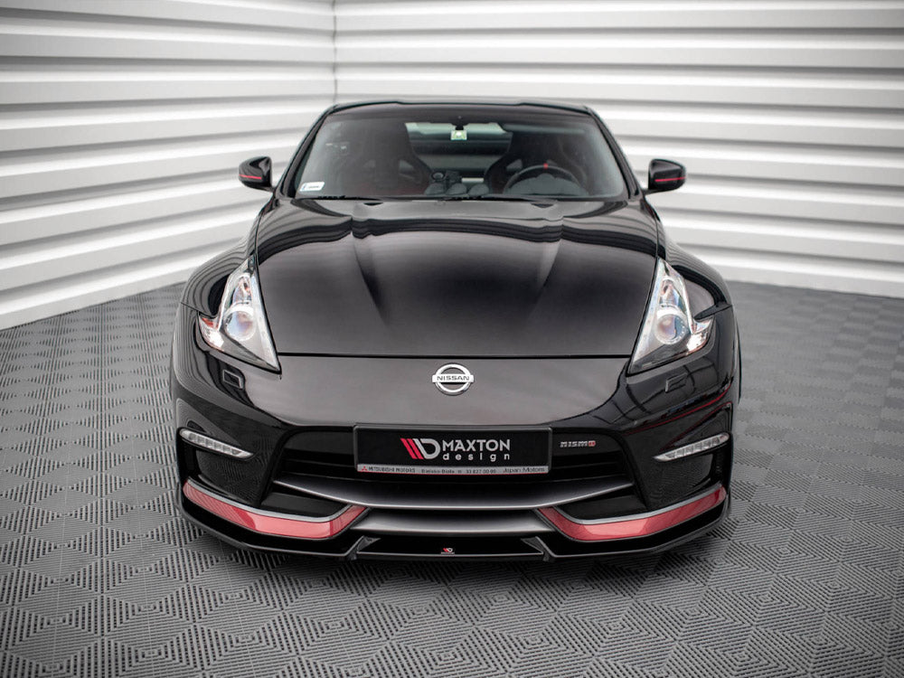 Maxton Design Front Splitter V.2 Nissan 370Z Nismo Facelift (2014-2020) - NI-370Z-NISMO-FD2G - Image 3